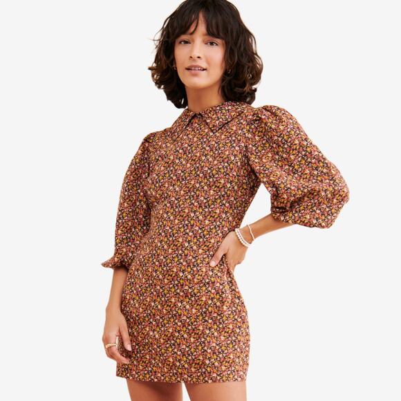 Free People Making Plans Mini Dress Size 4 - Picture 1 of 2